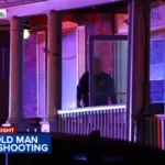 Police investigate a fatal shooting scene on Birch Street in Wilson Borough, Pennsylvania